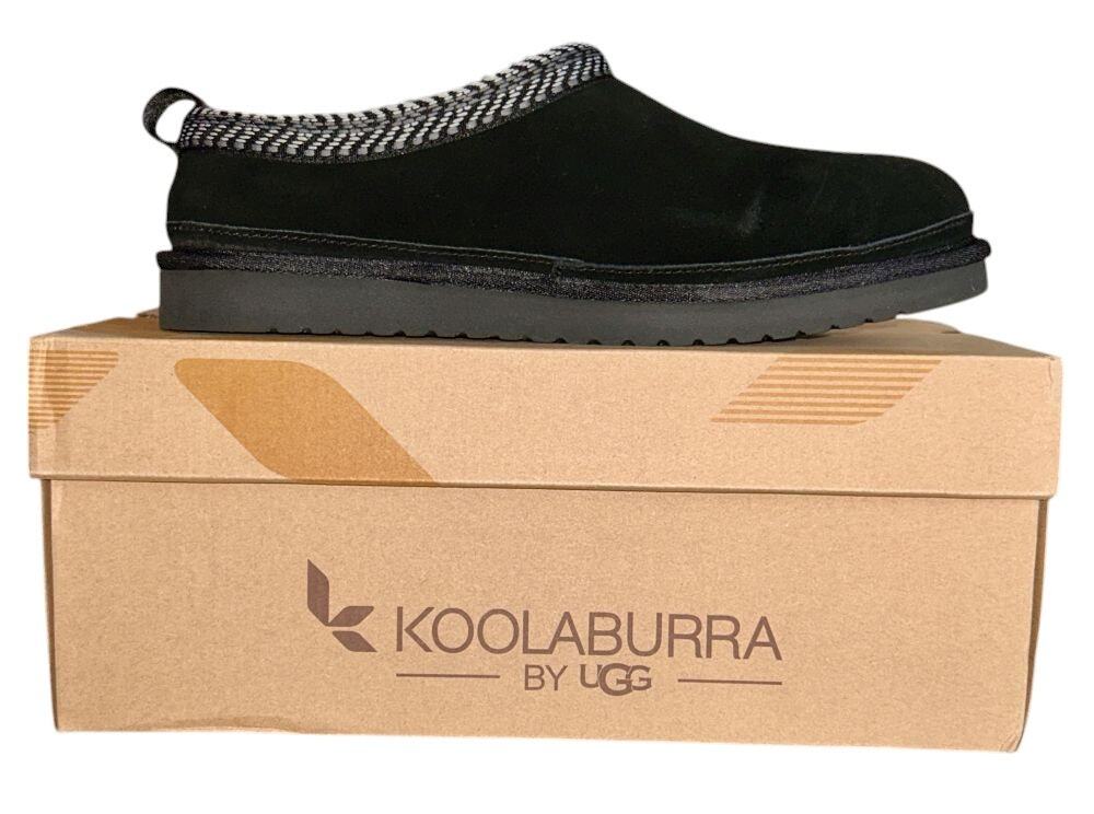 NIB Koolaburra by UGG Black Suede Burree Clogs Women's 11